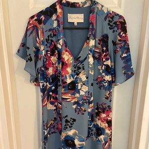 Charles Henry Floral Dress Size Sp - image 1